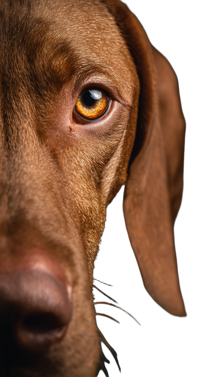Magyar Vizsla Gaze Vinyl Car Decal Sticker – Waterproof & UV-Resistant 9.706666666666667"