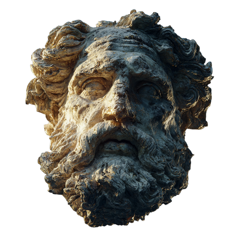 Ancient Floating God Vinyl Car Decal Sticker – Waterproof & UV-Resistant 3.4133333333333336"