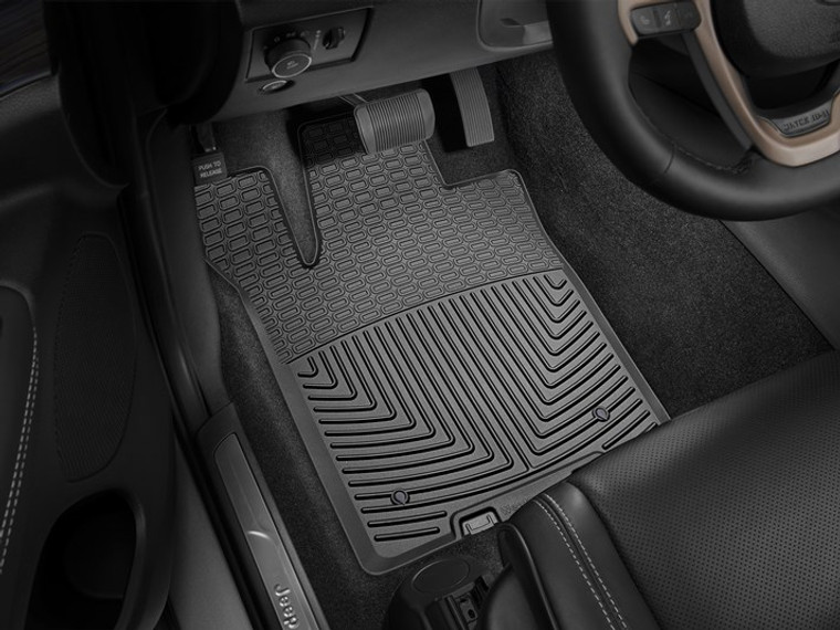 Weathertech All-Weather Floor Mats | Deep Channels, Black, OEM Approved | 2 Piece Set