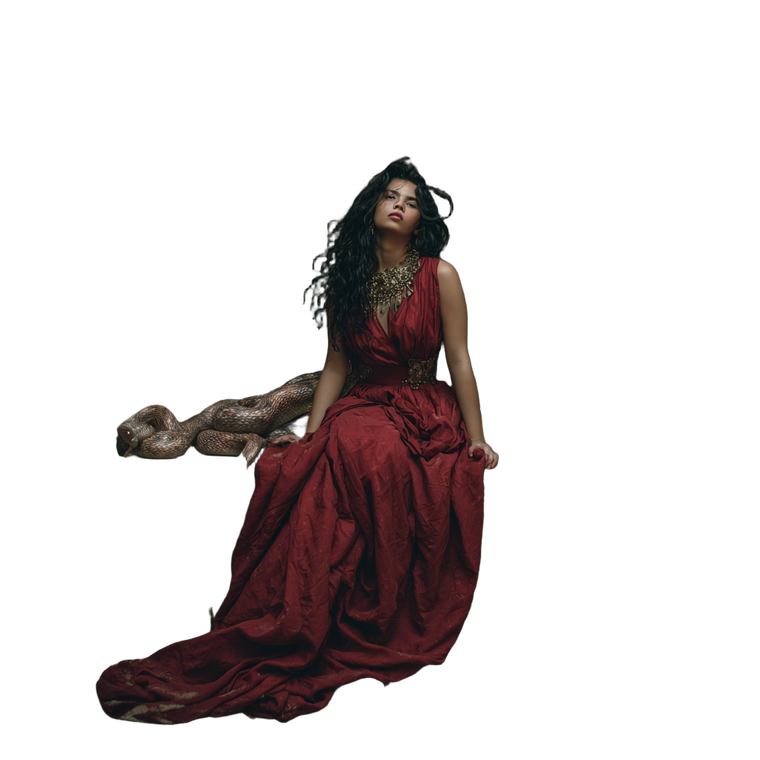 Mystical Goddess Evening V2 Vinyl Car Decal Sticker – Waterproof & UV-Resistant 3.4133333333333336"