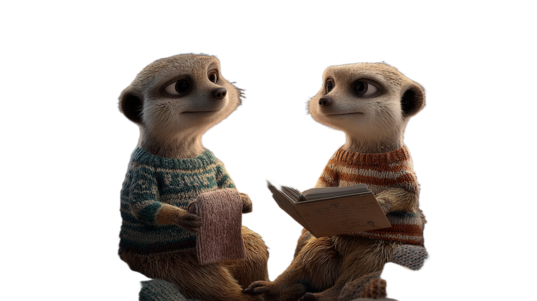 Meerkats In Space Vinyl Car Decal Sticker – Waterproof & UV-Resistant 5.4