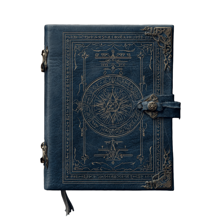 Witch'S Grimoire Vinyl Car Decal Sticker – Waterproof & UV-Resistant 3.4133333333333336"