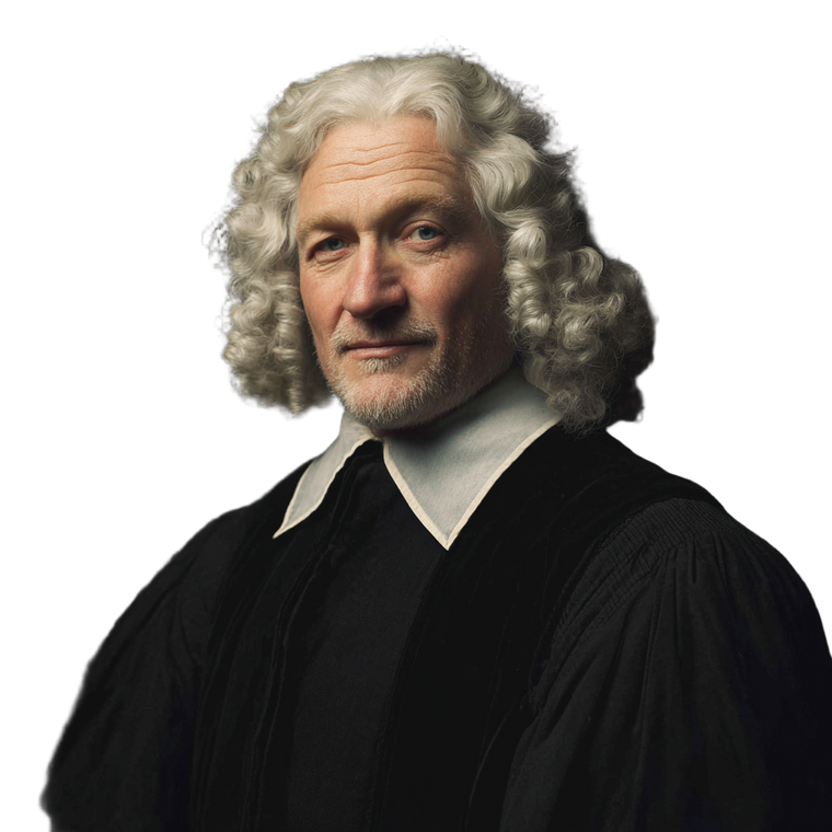 Puritan Minister Vinyl Car Decal Sticker – Waterproof & UV-Resistant 3.4133333333333336"