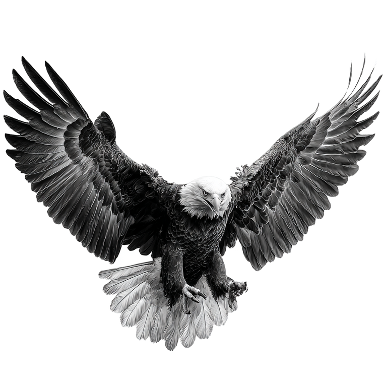 Aggressive Eagle Attack Vinyl Car Decal Sticker – Waterproof & UV-Resistant 3.4133333333333336"