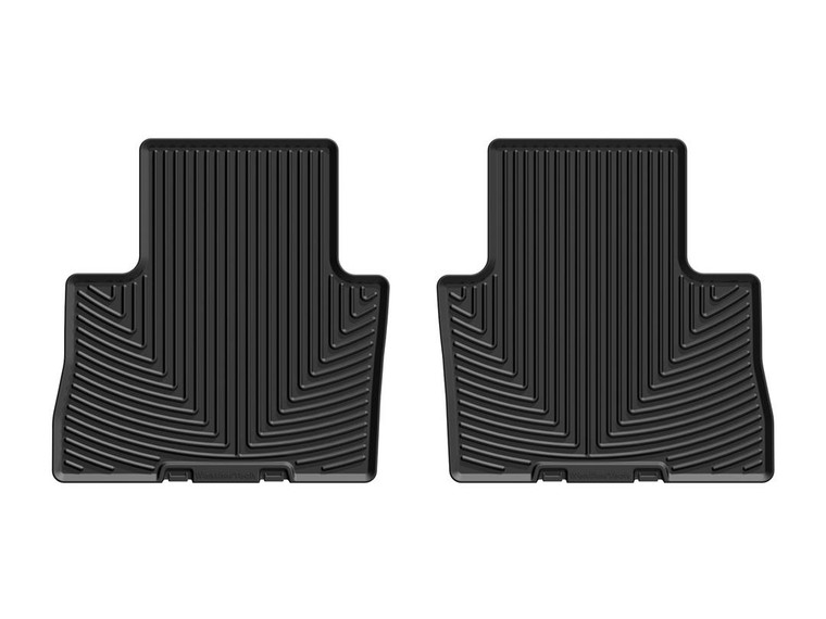 Ultimate Protection All-Weather Floor Mats | Black TPE 2-Piece Set | OEM Approved, Odorless, Anti-Skid, Made in USA