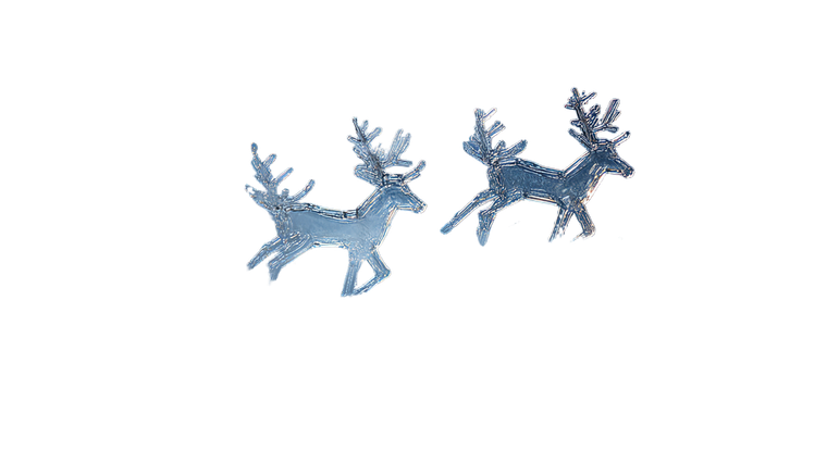 Ice Sculpture Snowflake Vinyl Car Decal Sticker – Waterproof & UV-Resistant 5.4