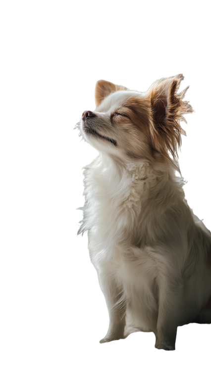 Quiet Morning Dog Vinyl Car Decal Sticker – Waterproof & UV-Resistant 9.706666666666667"