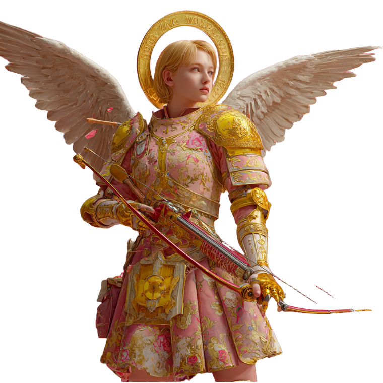 Fiery Angel Archer Vinyl Car Decal Sticker – Waterproof & UV-Resistant 6.826666666666667"