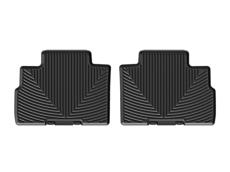 Weathertech Black All-Weather Floor Mats | Odorless TPE Material | Anti-Skid Design | Made in USA