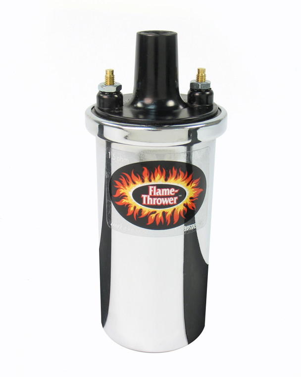Pertronix Flame-Thrower Ignition Coil | 40000V Canister | High Power Output, Smooth Response | For Performance Vehicles