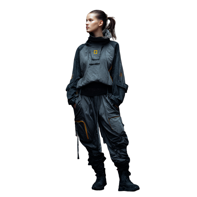Futuristic Fashion Model V159 Vinyl Car Decal Sticker – Waterproof & UV-Resistant 6.826666666666667"