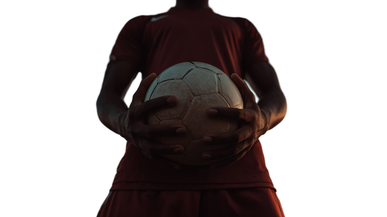 Soccer Player'S Hands Vinyl Car Decal Sticker – Waterproof & UV-Resistant 5.4