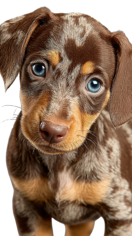 Patterned Dachshund Puppy Vinyl Car Decal Sticker – Waterproof & UV-Resistant 4.8533333333333335"