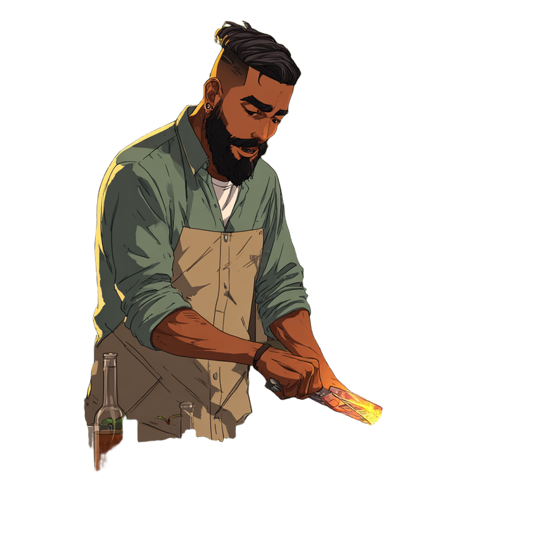 Pakistani Bbq Chef Vinyl Car Decal Sticker – Waterproof & UV-Resistant 3.4133333333333336"