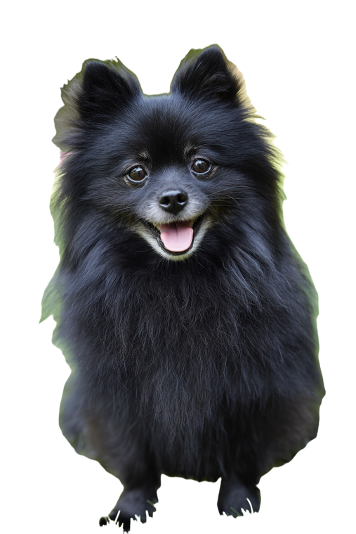 Happy Pomeranian V4 Vinyl Car Decal Sticker – Waterproof & UV-Resistant 4.4