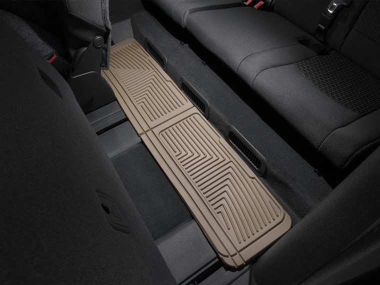 Weathertech Floor Mat W60TN All-Weather; Cut-To-Fit; Deeply Sculpted Channels; Tan; Thermoplastic Elastomer TPE; 1 Piece