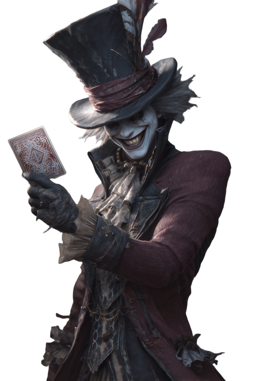 Evil Mad Hatter V3 Vinyl Car Decal Sticker – Waterproof & UV-Resistant 4.4