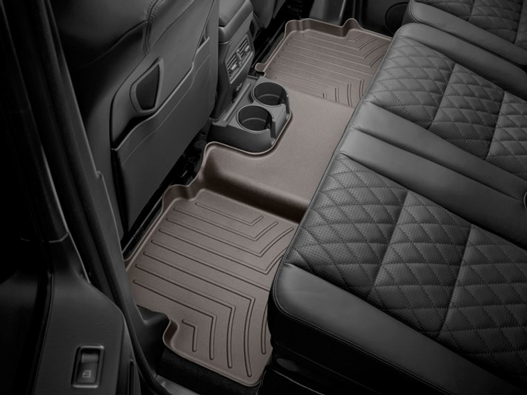 Ultimate Protection Floor Liner | Weathertech Cocoa FloorLiner HP | Molded Fit, High-Walled Design, Anti-Skid Nibs | America-Made