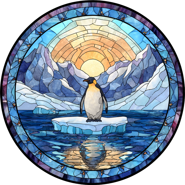 Baby Penguin Clipart Vinyl Car Decal Sticker – Waterproof & UV-Resistant 3.4133333333333336"