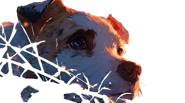Dog V204 Vinyl Car Decal Sticker – Waterproof & UV-Resistant 5.4