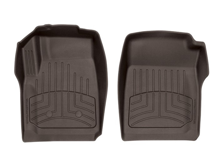 Ultimate Protection Cocoa Floor Liner | Custom Fit, High-Walled Design, Anti-Skid Nibs | Weathertech