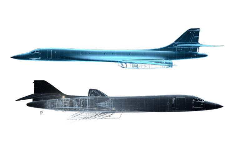 Split Aircraft Drawing Vinyl Car Decal Sticker – Waterproof & UV-Resistant 5.97333333333333