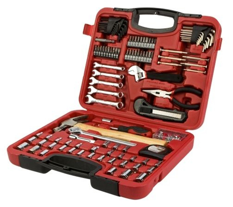 Ultimate 107 Piece Tool Set | For General Work | Heavy Duty Case | Lifetime Warranty