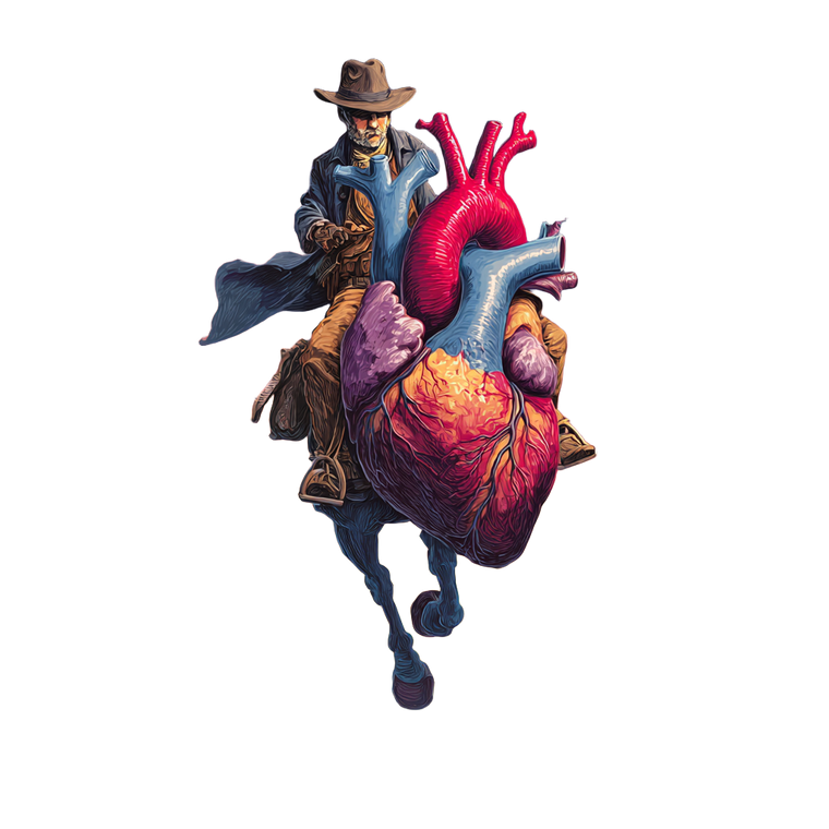 Heart At Sunset Vinyl Car Decal Sticker – Waterproof & UV-Resistant 6.826666666666667"