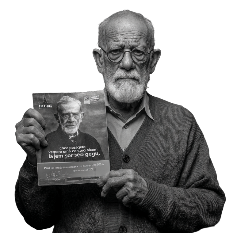 Freud Holding Poster Vinyl Car Decal Sticker – Waterproof & UV-Resistant 3.4133333333333336"