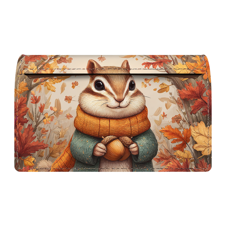 Cute Scarfed Chipmunk Vinyl Car Decal Sticker – Waterproof & UV-Resistant 3.4133333333333336"