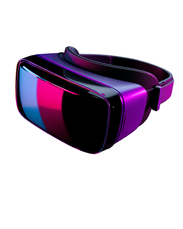 Futuristic Vr Headset V2 Vinyl Car Decal Sticker – Waterproof & UV-Resistant 4.0"
