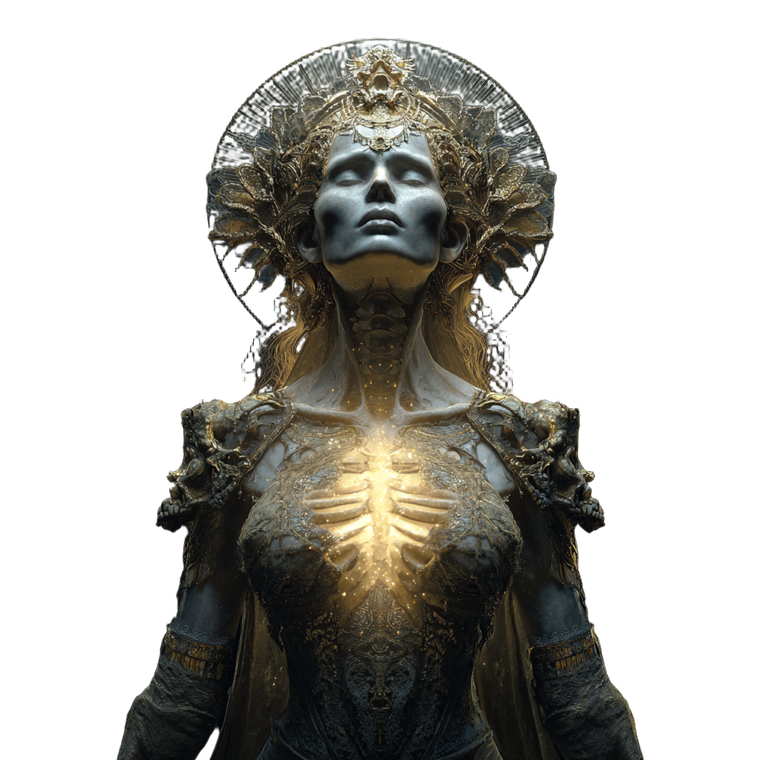 Goddess Of Death V10 Vinyl Car Decal Sticker – Waterproof & UV-Resistant 3.4133333333333336"