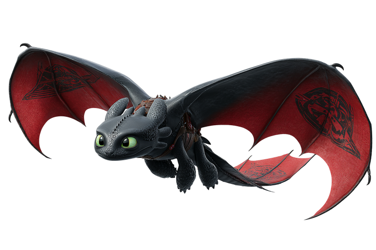 Night Fury Dragon V2 Vinyl Car Decal Sticker – Waterproof & UV-Resistant 5.97333333333333