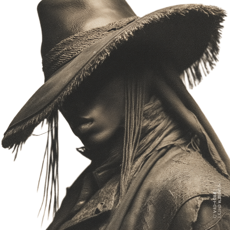 Silhouetted Gaucho Vinyl Car Decal Sticker – Waterproof & UV-Resistant 3.4133333333333336"