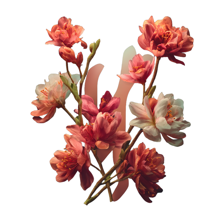 Blossoming Logo Vinyl Car Decal Sticker – Waterproof & UV-Resistant 6.826666666666667"