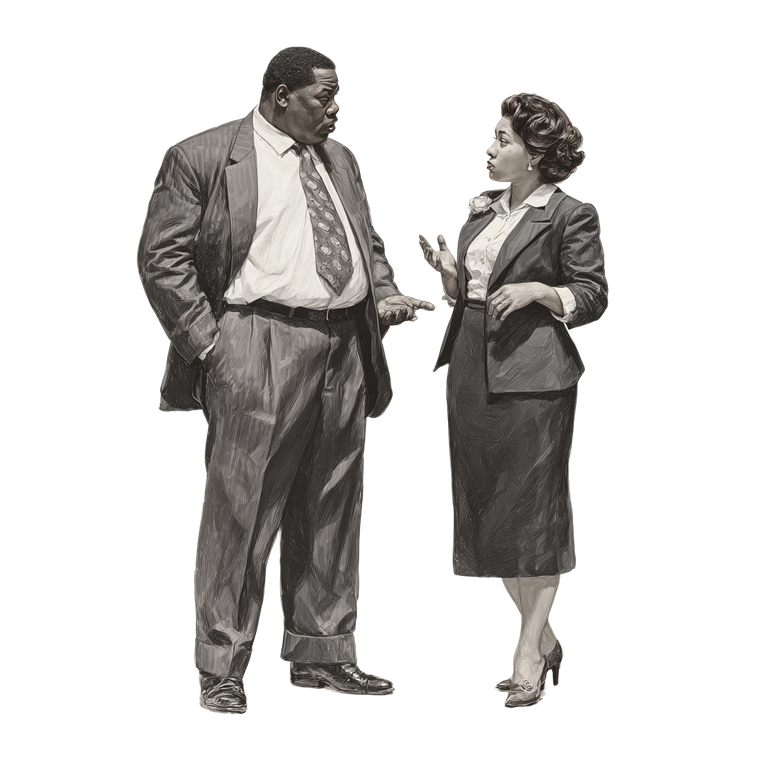 Serious 50S Conversation Vinyl Car Decal Sticker – Waterproof & UV-Resistant 3.4133333333333336"