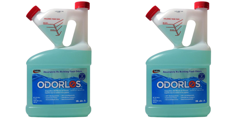 2x Valterra Odorlos Waste Holding Tank Treatment | Breaks Down Waste Without Formaldehyde | Scent-Free | 68oz