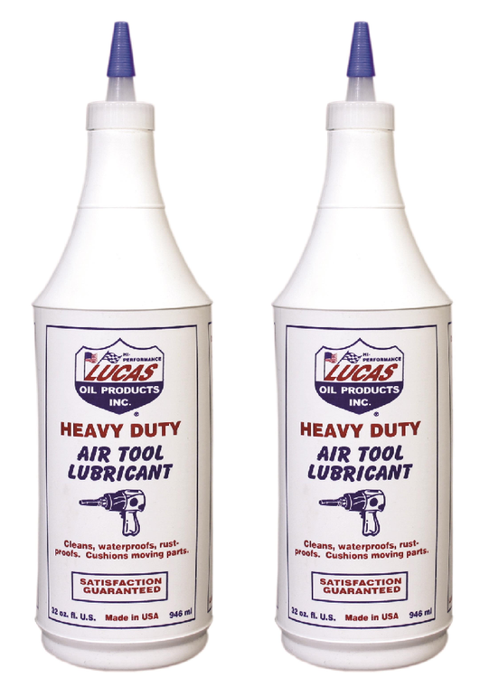 2x Lucas Oil Air Tool Oil | Superior Lubrication Properties | 1 Quart Bottle