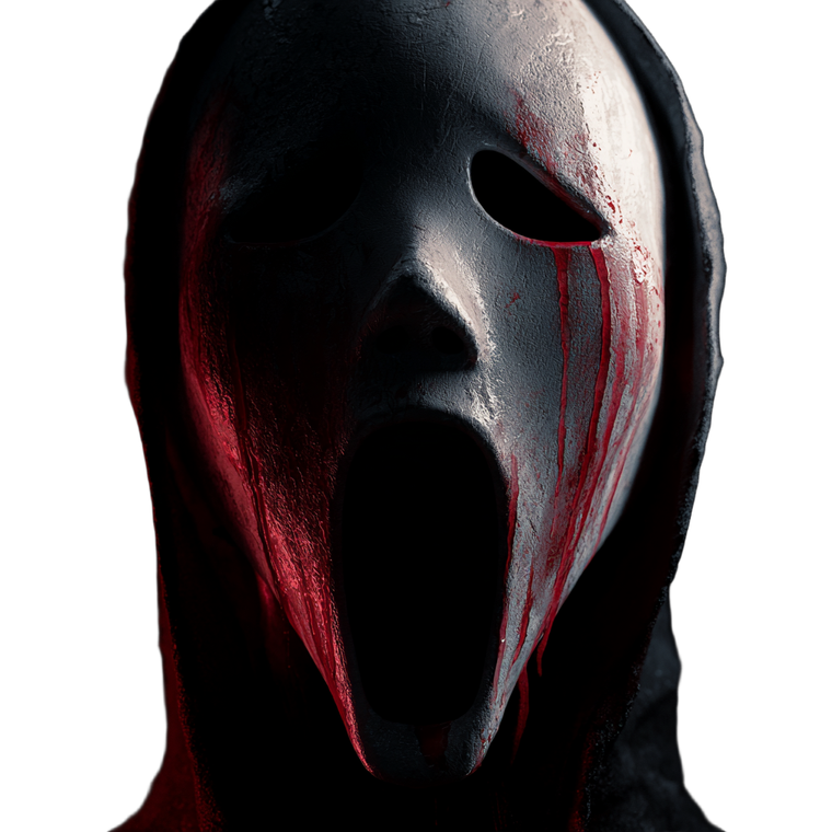 Horror Album Character V2 Vinyl Car Decal Sticker – Waterproof & UV-Resistant 3.4133333333333336"