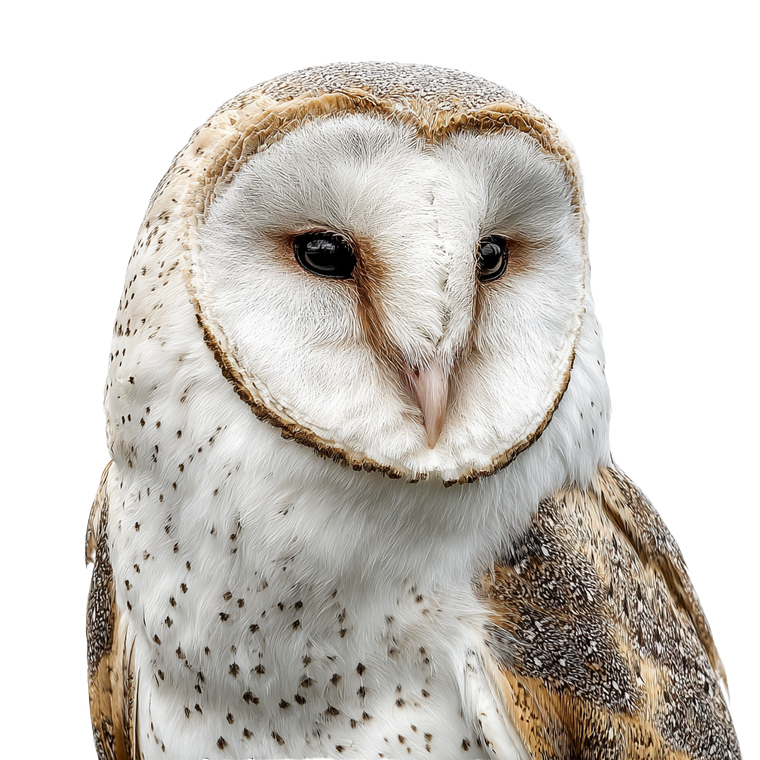 White Owl V4 Vinyl Car Decal Sticker – Waterproof & UV-Resistant 3.4133333333333336"