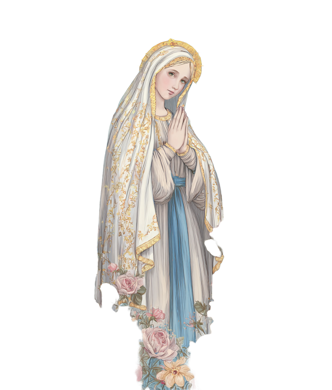 Our Lady Of Asteria Vinyl Car Decal Sticker – Waterproof & UV-Resistant 3.946666666666666
