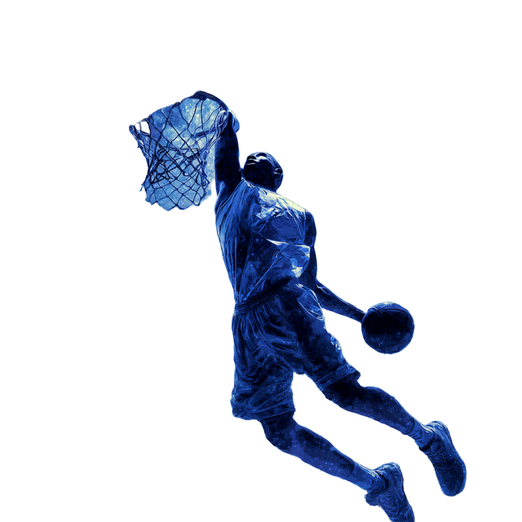 Dunking Basketball Player V22 Vinyl Car Decal Sticker – Waterproof & UV-Resistant 3.4133333333333336"