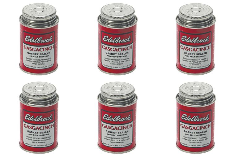 6x Edelbrock Gasket Sealer | Form-A-Gasket Brush-On | Ultimate Sealing Power