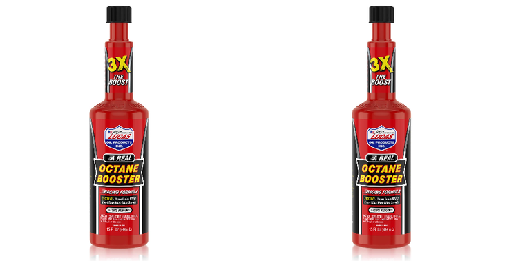 2x Lucas Oil Octane Booster | Boost Power & Performance | Cleans Fuel System | 15oz Bottle