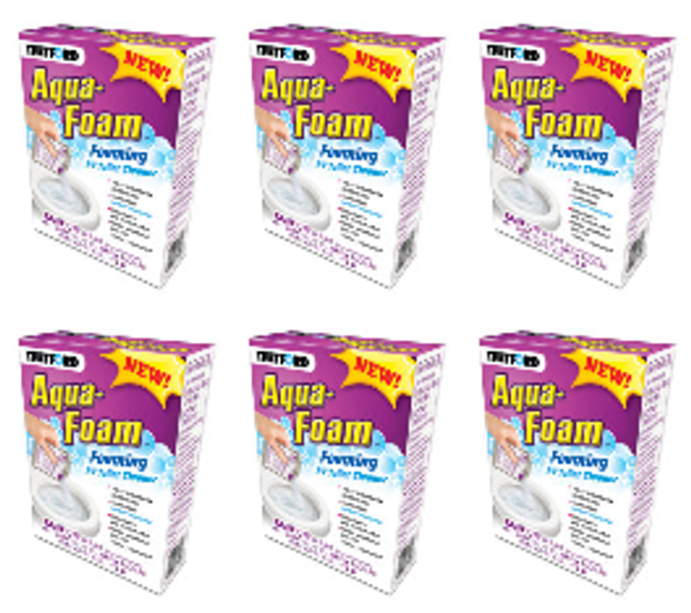 6x Thetford Foaming Toilet Cleaner | Aqua-Foam | Removes Grime Instantly | RV Safe | 2 Ounce Pack