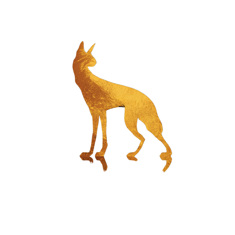 Golden Serval Hologram Vinyl Car Decal Sticker – Waterproof & UV-Resistant 3.4133333333333336"