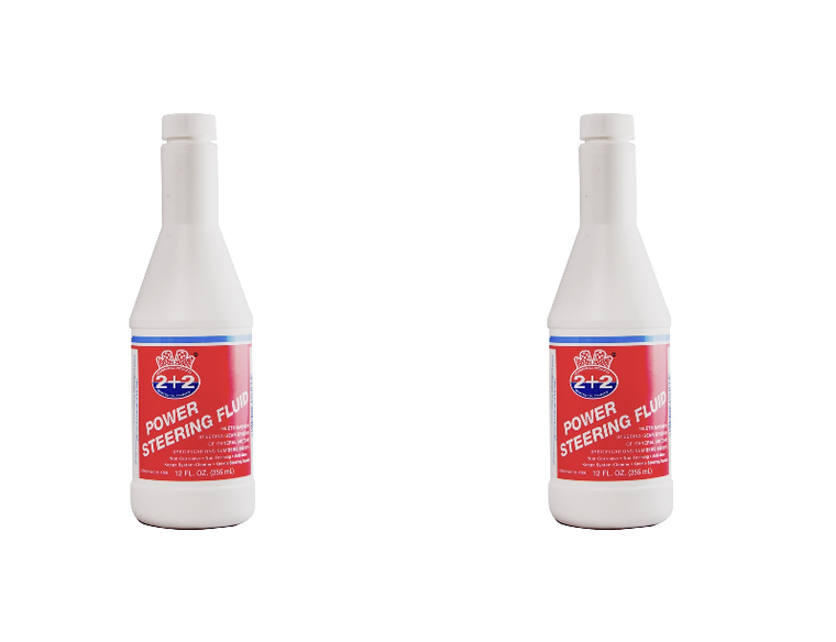 2x Enhance Your Steering with Berkible 2+2 Power Steering Fluid | Quieter, Smoother Steering | Compatible with GM/Ford/Chrysler/VW