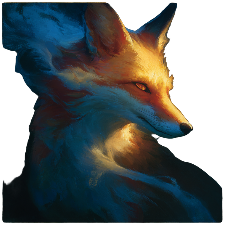 Arcane Fox Vinyl Car Decal Sticker – Waterproof & UV-Resistant 6.826666666666667"