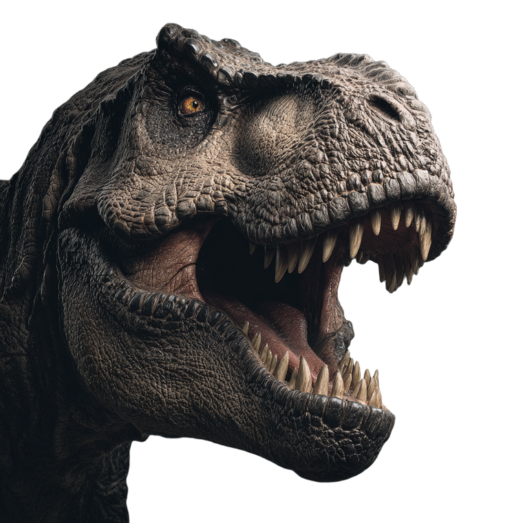 Roaring T-Rex V26 Vinyl Car Decal Sticker – Waterproof & UV-Resistant 3.4133333333333336"