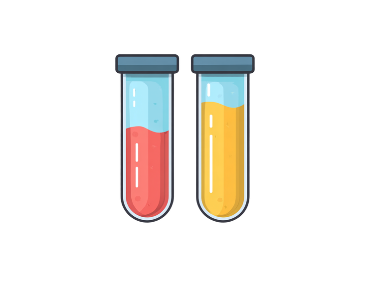 Test Tubes Icon Vinyl Car Decal Sticker – Waterproof & UV-Resistant 3.0933333333333333"